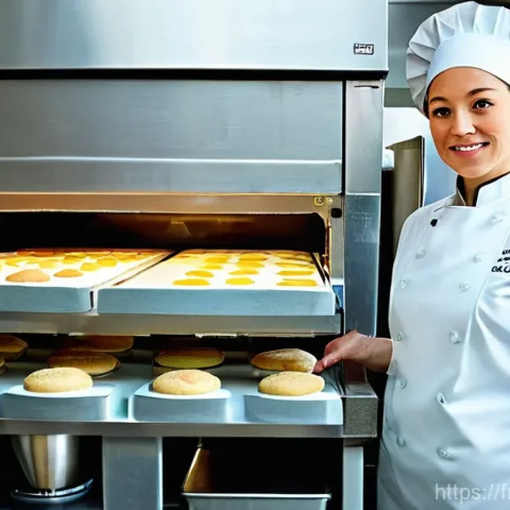 디저트 전문가의 시간 관리 기술 - **Prompt:** A female pastry chef, in her late 30s, with a focused and determined expression, meticul...