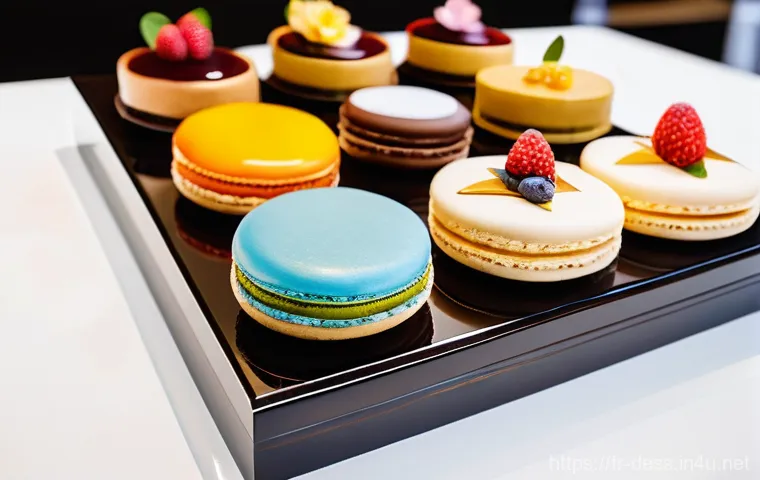 디저트 전문가의 진로 확장 가능성 - **Prompt for Luxury Plant-Based & Gluten-Free Patisserie Display:**
"A sophisticated, brightly l...